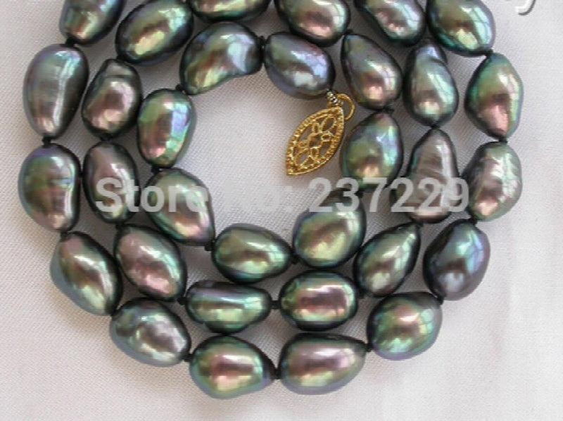 Gorgeous 12mm Baroque Pearl Necklace