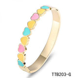 Love Heart Chain Bracelet Charms Women's Engagement