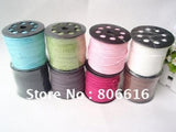 2.7MM Flat String Velvet Leather Cords Ropes