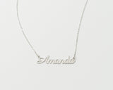 Personalized Name Necklaces-Stainless Name Necklace-Custom Mama Necklace