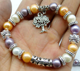 Freshwater Pearls Bangle Real Natural Pearl Bracelet For Women