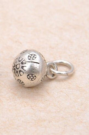925 Silver Flower Charm Good Luck Pendant DIY Jewelry Findings