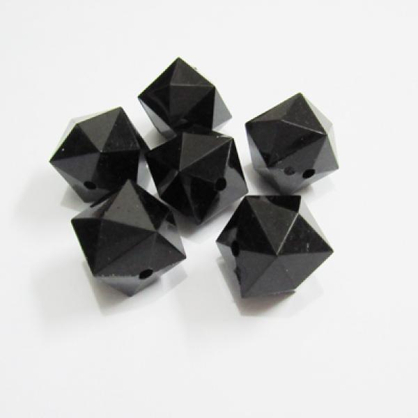 Wholesale Chunky Acrylic Faceted Cube Beads For DIY Jewelry