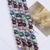 7-8mm Mixed Baroque Pearls Necklace DIY Beads