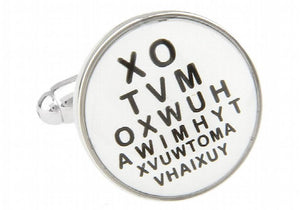 Sunnylink Round Men's Cufflinks for Shirt L1095 17mm