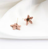 Yafeng Spray Painted Hanging Flower Earrings DIY Kit