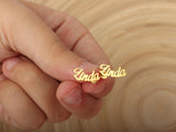 Stainless Steel Name Earrings,Personalized Earrings,Custom Name