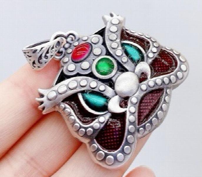 SR2023 Vintage Jewelry Pendant Lion Chinese Style Necklace