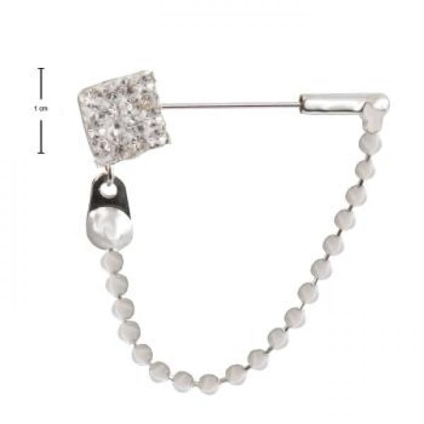 Scarf Clip Brooch for Women, Vintage Style Rhinestone Scarf Jewelry