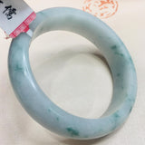 Natural Jadeite Bracelet Two-Color 54-62mm A Class A National Certificate