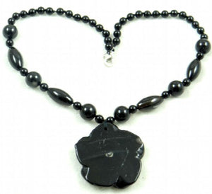 Natural Stone Flower Pendant for DIY Jewelry Making Necklace