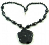 Natural Stone Flower Pendant for DIY Jewelry Making Necklace