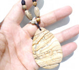 Quartz Tiger Eye Opal Turquoises Pendant DIY Jewelry