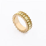 Hot High Rhinestone Ring Charming Sweet Accessories Wedding Banquet Jewelry