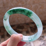 Zheru Jade & Flower Two-Tone Bracelet, Princess Jewelry