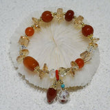 Natural Stone Bracelets Women Jewelry Retro Crystal Ethnic Style