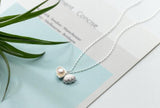 Freshwater Pearl Shell Pendant Necklace
