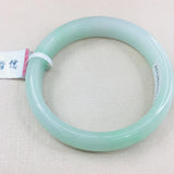 Natural Green Jadeite Bracelet 54-62mm Double Jade Bracelet