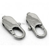 13mm 316L Stainless Steel Rectangle Lobster Clasp Jewelry Findings
