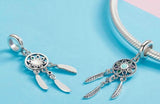 925 Silver Dream Catcher Holder Beads for Charm Bracelet Necklace DIY Jewelry