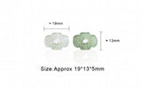 Green Jade Chinese Pendant Charm Jewelry Amulet DIY Bracelet Making