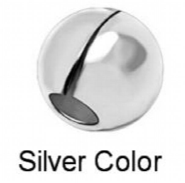 925 Silver End Cap Beads 3MM 4MM 5MM Spacer Bead Charms DIY Jewelry Making