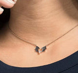 Mysterious Bat Necklace Clavicle Chain Jewelry Pendant Gift