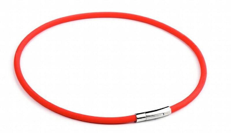 Silicone Negative Ions Necklace Stainless Steel Buckle