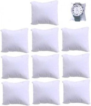 10 Pcs Soft Bracelet Watch Pillows - Small Jewelry Display Cushions