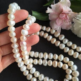 Hand Knotted Freshwater Pearl Necklace - 7-8mm