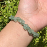 Green Aventurine Bracelet Moon Shape Crystal Reiki Healing Stone Jewelry