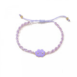HECHENG Cloud Rope Bracelet, Adjustable Rainbow Bracelet