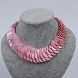 Shell Pearl Statement Necklace