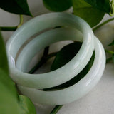 Natural Burma Jade 54mm-62mm Princess Bracelet