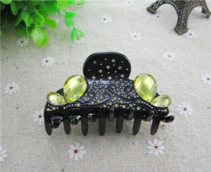 Rhinestone Hair Claws Hairpin Hair Accessories Elastic Clamp Headwear Hair Clip