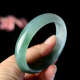 Burmese Jade Light Bracelet 54-62mm Princess Jewelry Gift