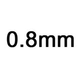 1000pcs Hearts & Arrows CZ Stones 0.8-3.0mm Round Cut Loose Synthetic Gems