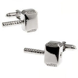 Silver Hammer Cufflink Cuff Link Set