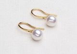 Freshwater Pearl Stud Earrings with Note