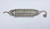 Vintage Coin Tassel Bracelet for Women Silver Adjustable Ethnic Jewelry
