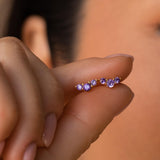 Bella Birthstone Studs - Minimalist Crystal Jewelry for Women