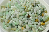 Natural Jade Emerald Gourd 12mm Bead DIY Bangle Charm Jewellery Luck Amulet