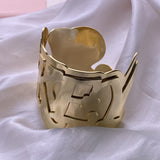 Custom Name Stainless Steel Bangle Bracelet