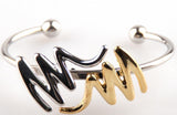 Heart Cuff Bracelet Bangle for Women