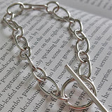925 Sterling Silver Chain Bracelet Woman Fine Jewelry