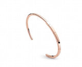 925 Silver Rose I-D Bangle Bracelet for Women
