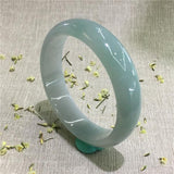 Natural Burmese Jade Light Bracelet Jewelry Gift