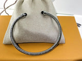Cable Bracelet for Valentine's Day