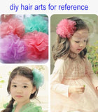 Seersucker Fabric Blossom Flowers, Solid Peony, Diy Gifts, Hair Crafts, Shoes