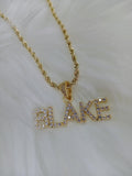 Lateefah Crystal Pendant Necklace Zircon Necklaces Women